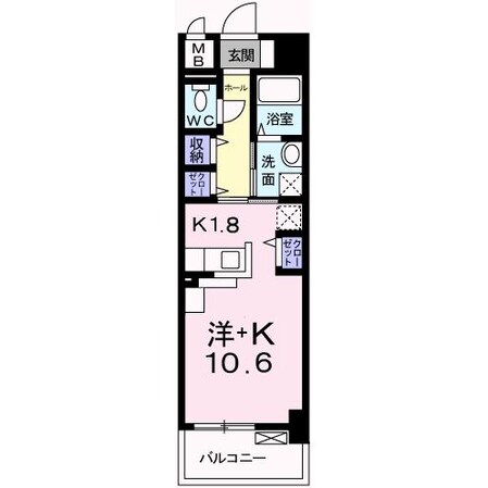 カーサ　イーグレットの物件間取画像